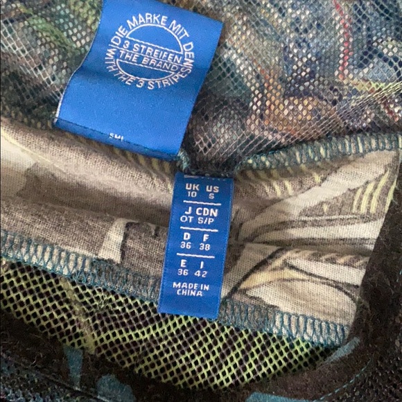 Adidas mesh floral shirt - Picture 2 of 3